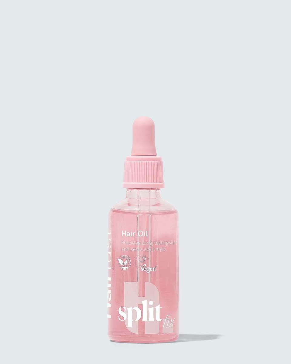 Flaske med Split Fix Hair Oil fra Hairlust